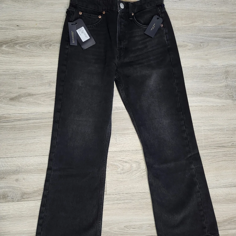 Rag & Bone High Rise Cropped Flare Jeans (25) NWT - Picture 11 of 11